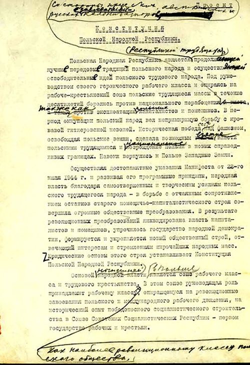 Constitution of the Polish People's Republic